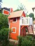 Kinderspielhaus - Spielhaus als Windm�hle Louisa, Baumhaus