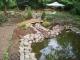 Teichbrücke - Gartenbrücke Modell 250 aus imprägniertem Kiefernholz