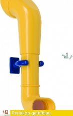 Periskop aus ABS Spritzguss in gelb/blau TÜV geprüft