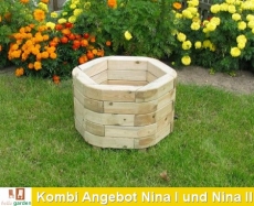 KOMBI Angebot Pflanzkasten NINA I-II