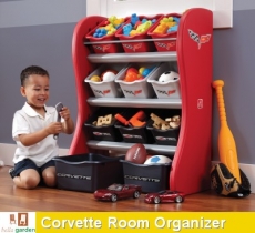 STEP2 CORVETTE Room Organizer aus Kunststoff CE zertifiziert