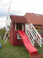 Kinderspielhaus - Spielhaus als Windmhle Louisa, Baumhaus